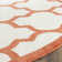 Ammundsen Geometric Beige/Orange Indoor / Outdoor Area Rug