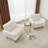 Corvo Faux Leather Armchair-1673942193