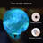 Moon Lamp with Bluetooth & White Noise, 5.9 Inch Multicolor 3D Night Light