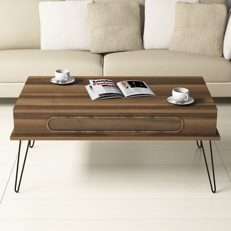 Cross Four Leg Coffee Table