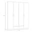 Sugata Manufactured Wood Wardrobe