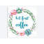 But First, Coffee par 5by5collective - Impression sur toile tendue avec châssis-72435846-72435847
