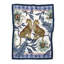 Ardmore 'Lovebird Leopards' Cotton Tea Towel