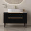 Modern 36-inch Vanity With Ceramic Sink, Adjustable Design For Bathroom