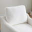 Fauteuil pivotant avec tissu chenille doux
