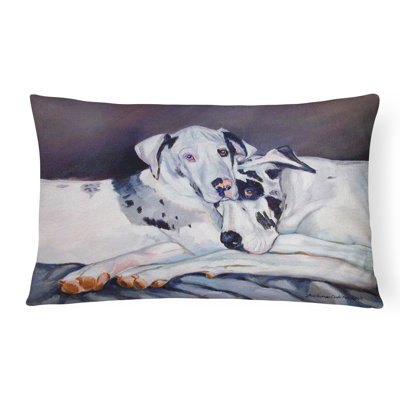Coussin décoratif intérieur/extérieur rectangulaire