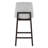 Upholstered Counter Stool with Solid Wood Legs-119721200-119721201