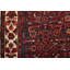 Tapis oriental rétro en laine noué à la main 3 pi 10 po x 10 pi 3 po Tribal