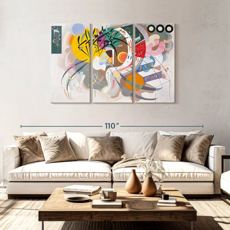 Avery Dominant Curve, 48" H x 74" W