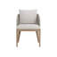 Capri Outdoor Teak Dining Armchair-1888414606