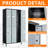 35.5 Inch Wide Metal Large Employee Locker with 6 Compartments-89222689