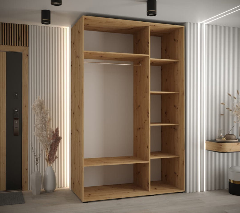 Cannes X 3 Door Steel Wardrobe