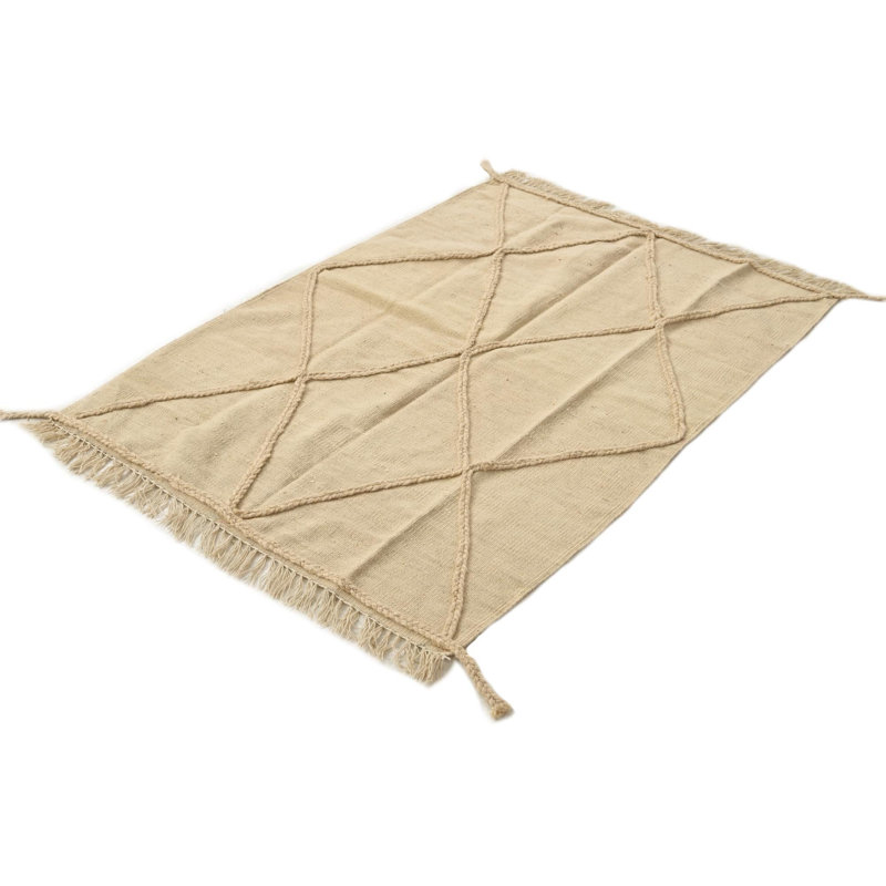 Tapis ivoire Ottilie