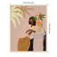 Reproduction d'art encadrée en bois «Princesse Lady in Waiting» par Arty Guava-1258637435-1258637434