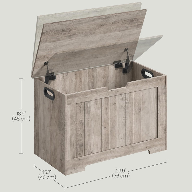 Coffre de rangement, Heather Greige