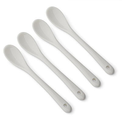 PORCELAIN EGG SPOON SET OF 4