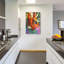 Art mural en verre Rosecliff Heights «Lobster Dance» par David Galchutt-828529616