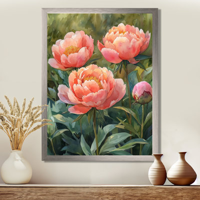 Burton - art mural floral
