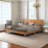 Branquinha Modern Queen Bed With Headboard-1316897607-1316897601