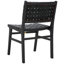 Chaise d'appoint en cuir Alston-1281083733