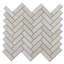 Cordelio 1" x 3" Natural Stone Heringbone / Chevron Wall & Floor Tile-51371948