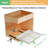 Pull out Cabinet Organizer, Expandable(11.7"-19.7") Heavy Duty Slide out Drawers Fixed with Adhesive Nano Film for Pots, Roll out Shelf Storage for Kitchen Base Cabinet Organization, Pantry, Bathroom