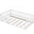 Gridded ground bed with fence and doors, Montessori ground bed, full-size children's Montessori bed, wooden children's Montessori bed, for girls, boys
