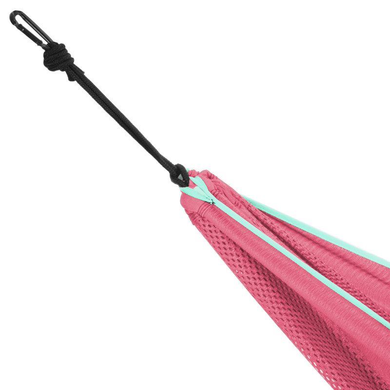 Hamac de camping double Bartoll, Rose / céleste