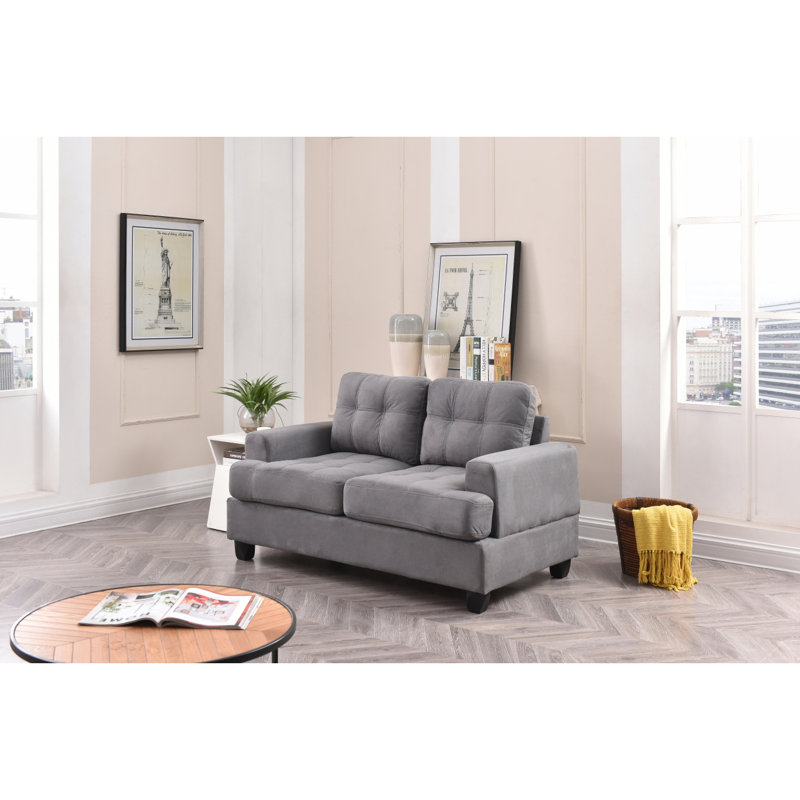 Causeuse Cozy, Gris