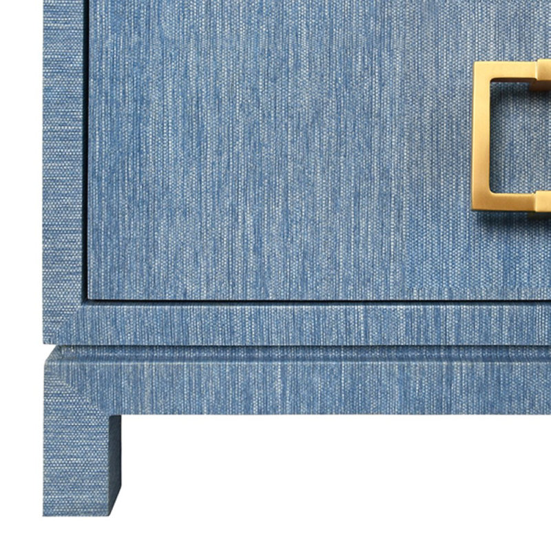 Cole 2 - Drawer Nightstand, Blue