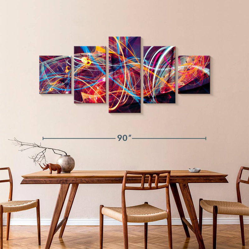 Haggerty Composition, 42" H x 92" W