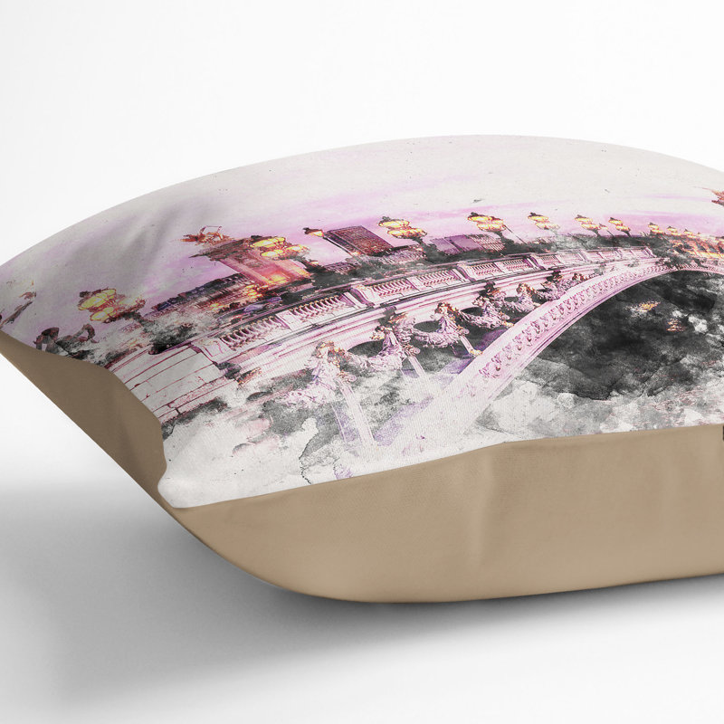 Square Throw Cushion, 55cm H x 55cm W x 20cm D, Stone