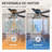 52'' Iris 5 - Blade Standard Ceiling Fan with Remote Control and Light Kit Included-1291206425
