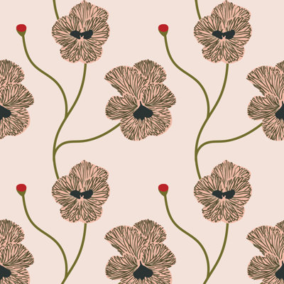 Flourish Floral Panel