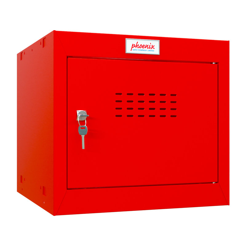 Metal 1 - Tier 40cm with Key, Red