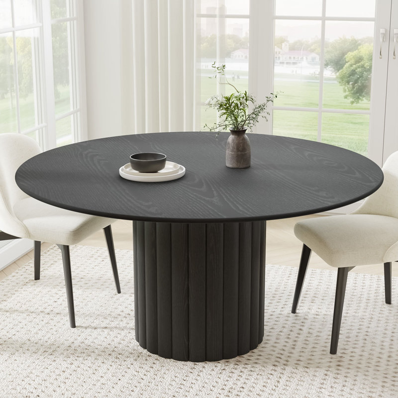 Table de salle à manger 60 po, 30"H x 60"L x 60"W, Natural