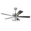 Ventilateur de plafond à DEL double face 5 pales avec télécommande Modern-1281855926