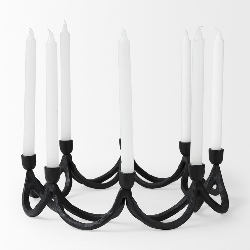 Candélabre de table en métal Sonora