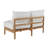 Santa Barbara Teak Left Arm Facing - Natural Teak-48656617-62363235-63326033