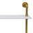 Natani 34.65'' Metal Wall Mounted Clothes Rack-2141835081