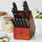 HENCKELS Solution Razor-Sharp 15-Piece Knife Set, German Engineered Informed by 100+ Years of Mastery, Chefs Knife