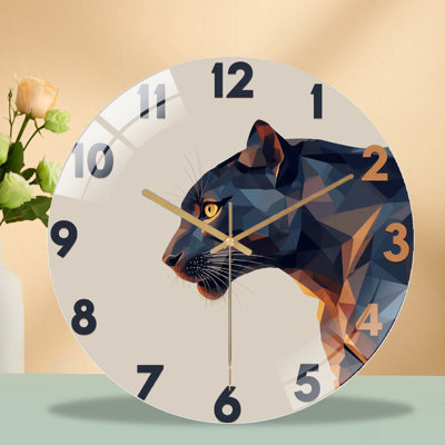 Horloge murale géométrique 12 po