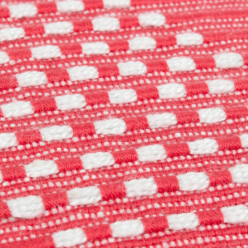 Kadie Indoor / Outdoor Geometric Cushion, 45"H x 45"W, Pink