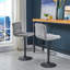 Clinger Height Adjustable Swivel Bar Stool-1455315080