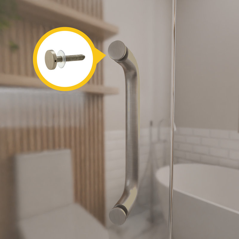 Brixwell SRKNWBMBN Stud Replacement Set 3/4" Diameter Brushed Nickel Finish, Brushed Nickel