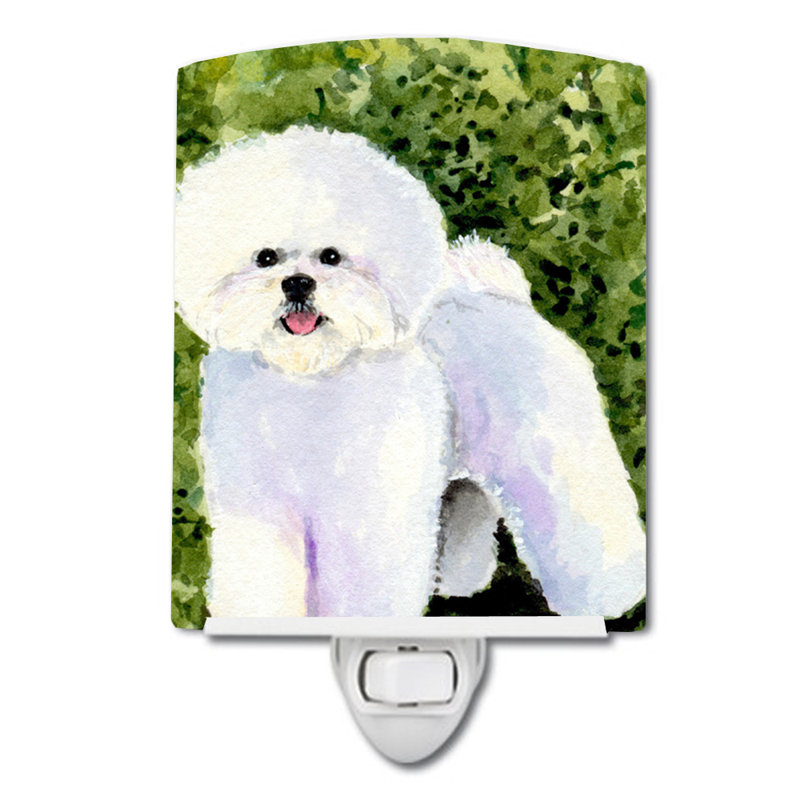 Bichon Frise Ceramic Night Light