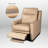 Harpster Leather Triple Power Recliner with Zero Wall and Concealed Footrests-110480079-110480080