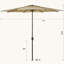 Parasol de marché 108 po Lyon-176152211-149291316