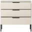 Adam Solid Wood 94cm W 3 - Drawer Chest of Drawers