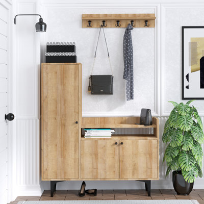 Wallkill Hall Tree with Shoe Storage